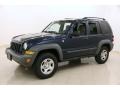 2005 Patriot Blue Pearl Jeep Liberty Sport 4x4  photo #3