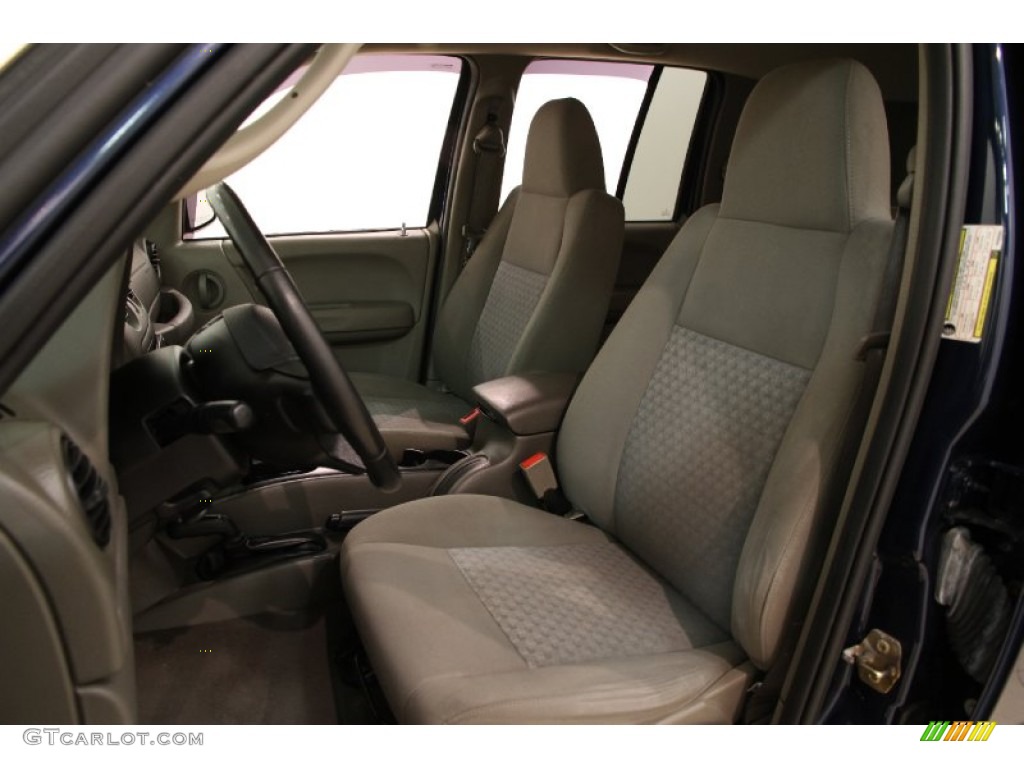 2005 Liberty Sport 4x4 - Patriot Blue Pearl / Khaki photo #5