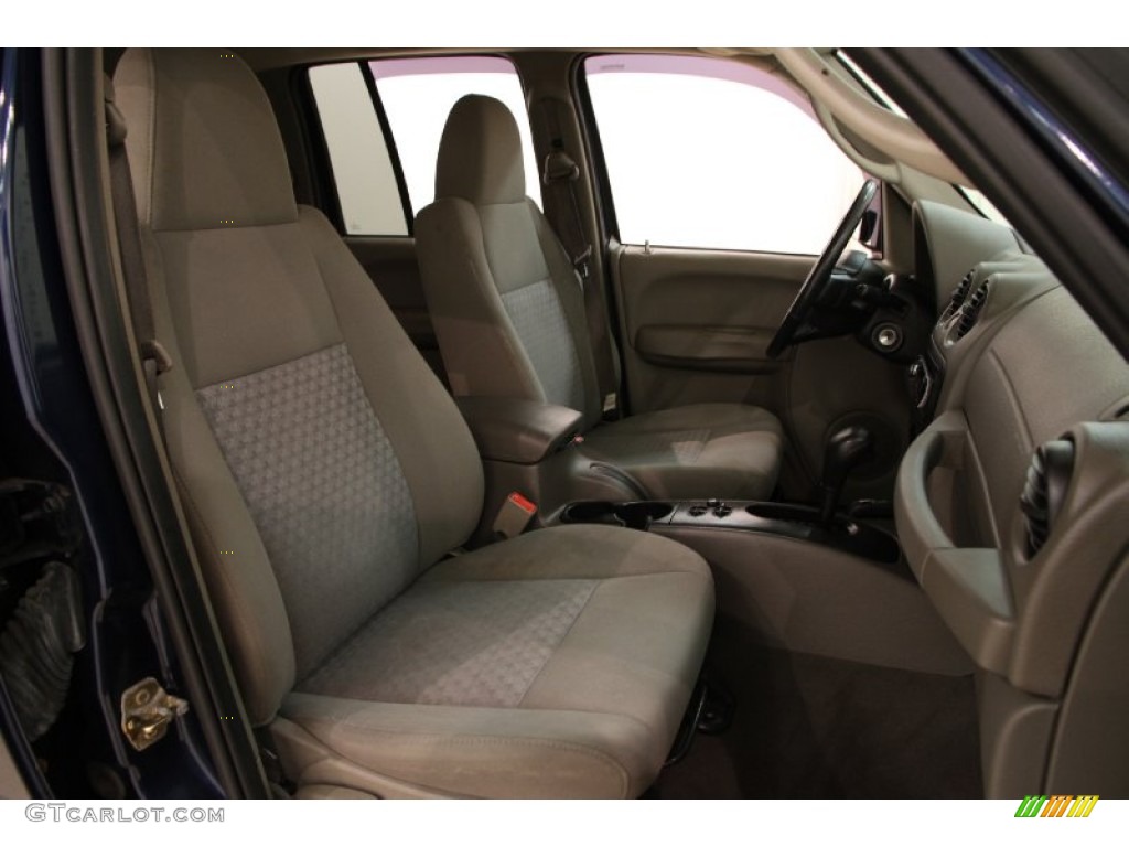 2005 Liberty Sport 4x4 - Patriot Blue Pearl / Khaki photo #10