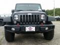 2015 Black Jeep Wrangler Unlimited Rubicon 4x4  photo #2