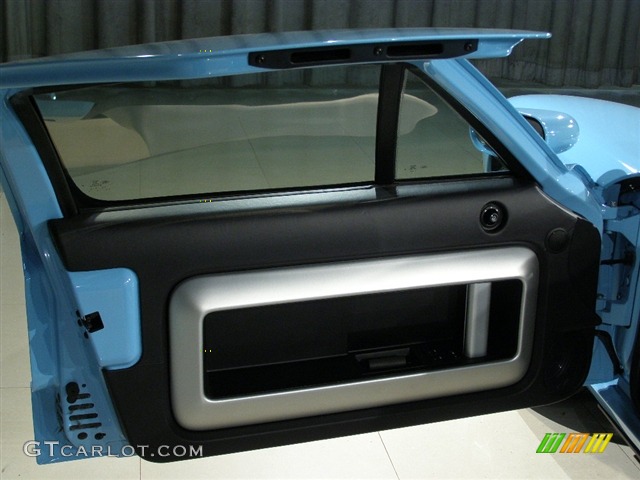 2006 Ford GT Heritage Ebony Black Door Panel Photo #104411