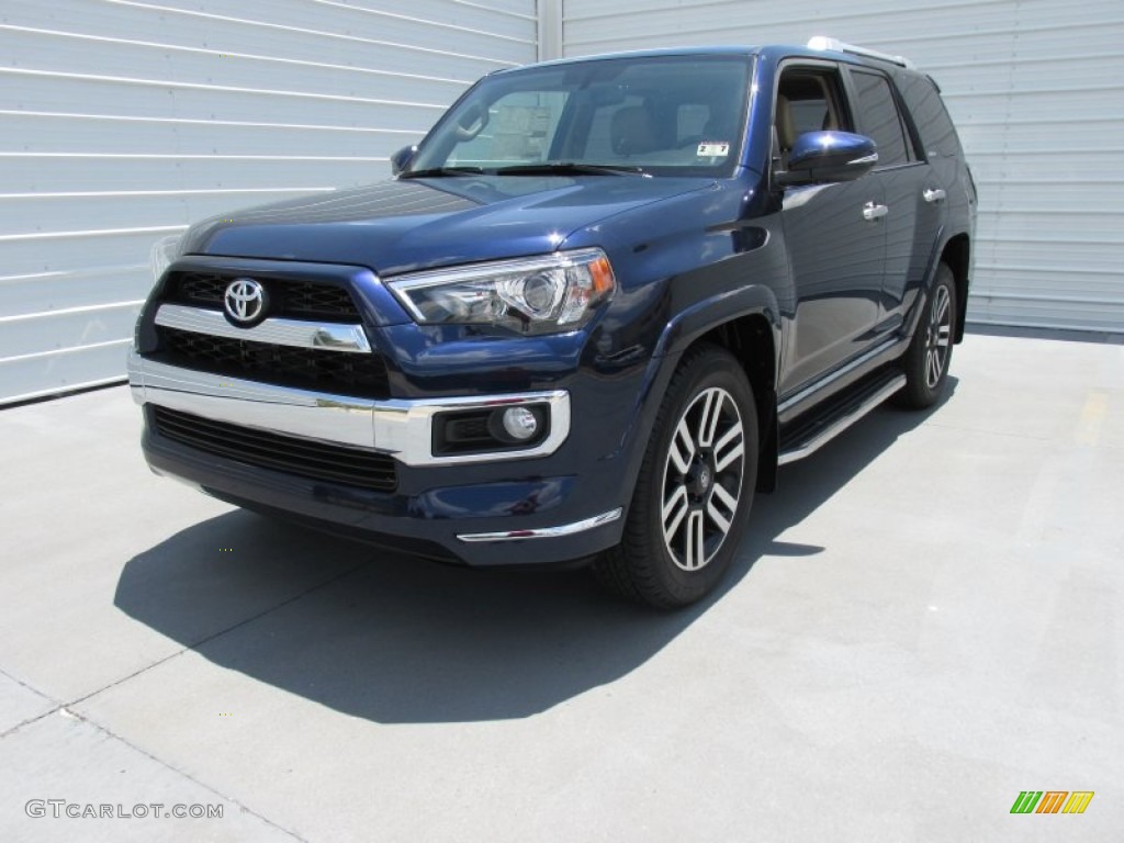 2015 4Runner Limited - Nautical Blue Metallic / Sand Beige photo #7