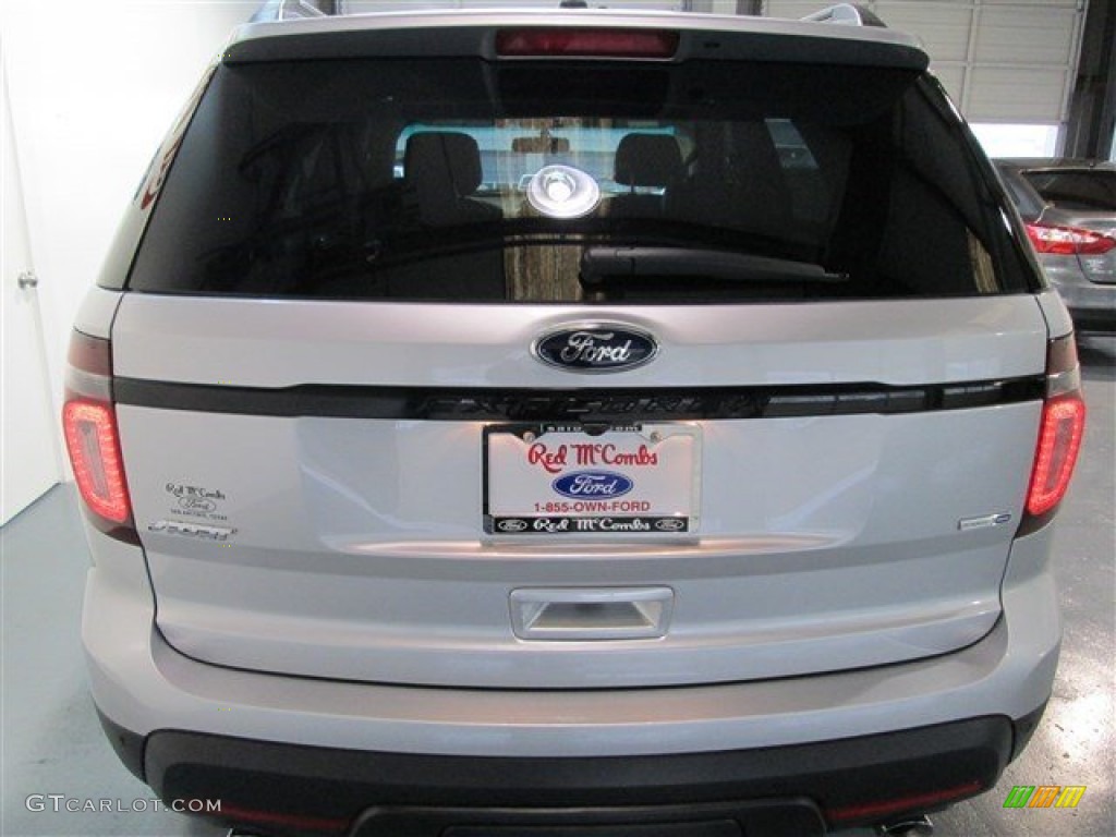2015 Explorer Sport 4WD - Ingot Silver / Sport Charcoal Black photo #5