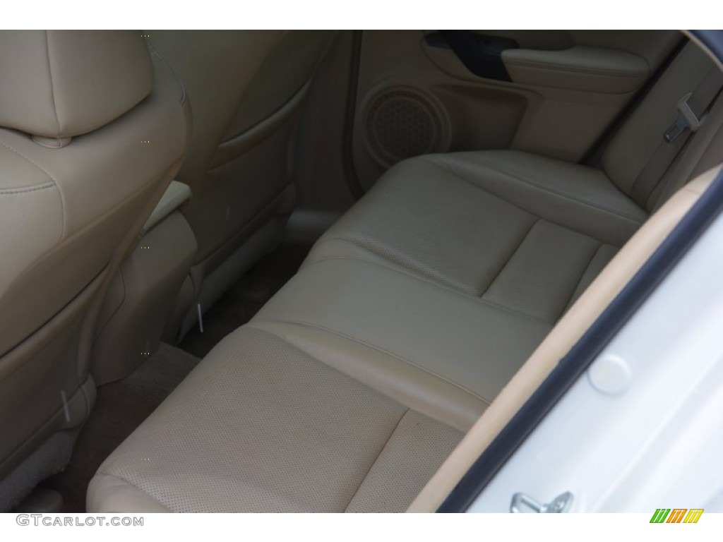 2010 TSX Sedan - Premium White Pearl / Taupe photo #15