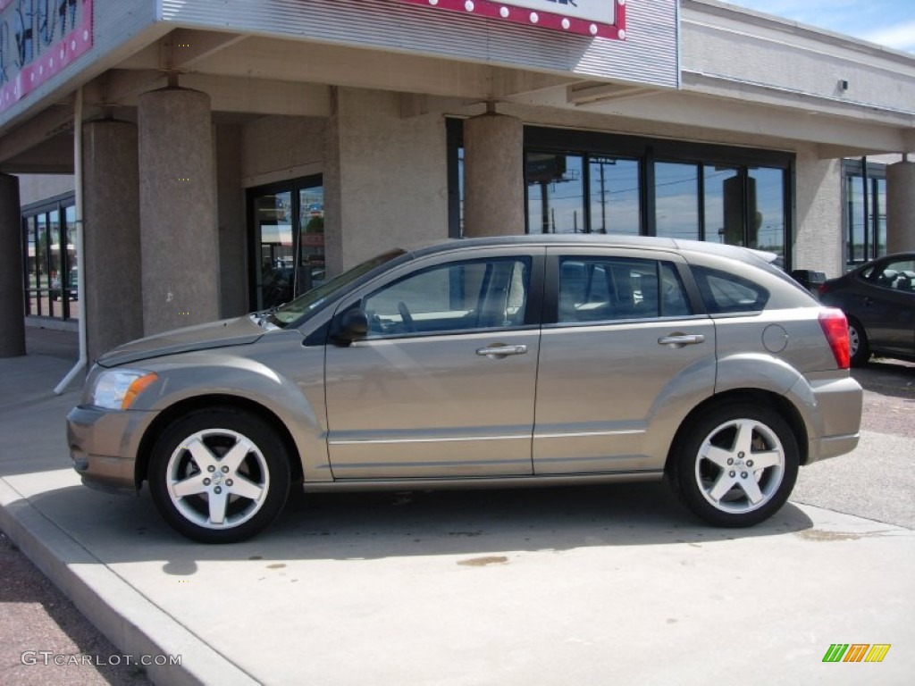 2007 Caliber R/T AWD - Light Khaki Metallic / Pastel Pebble Beige photo #2