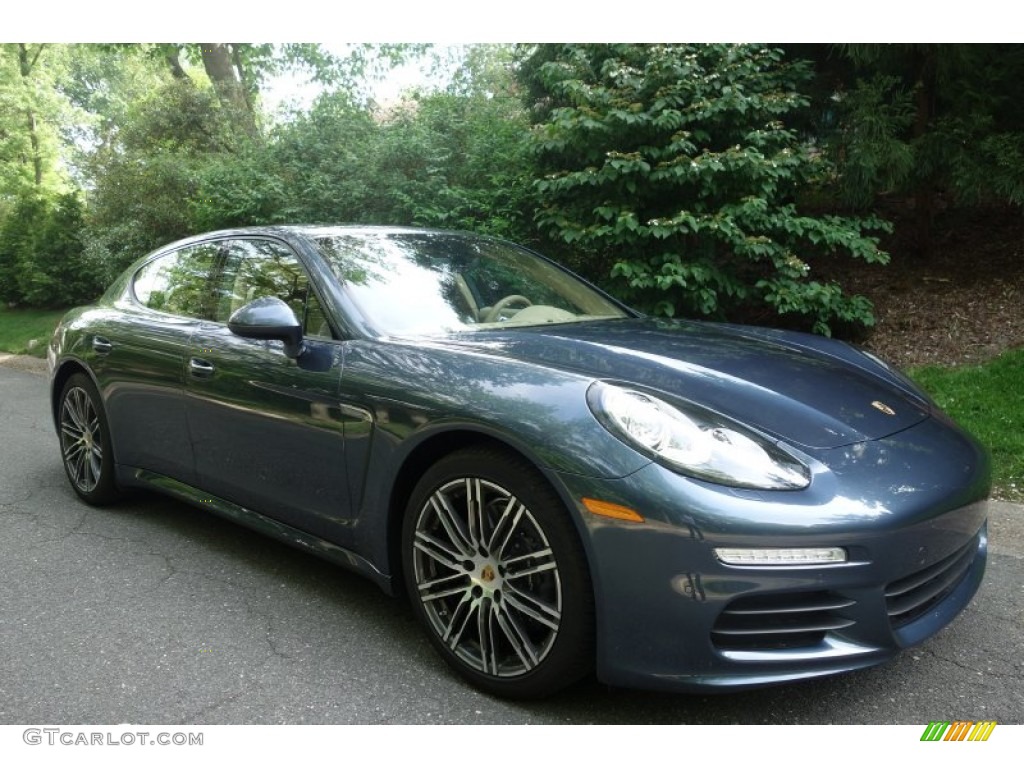 2015 Panamera  - Yachting Blue Metallic / Luxor Beige photo #7
