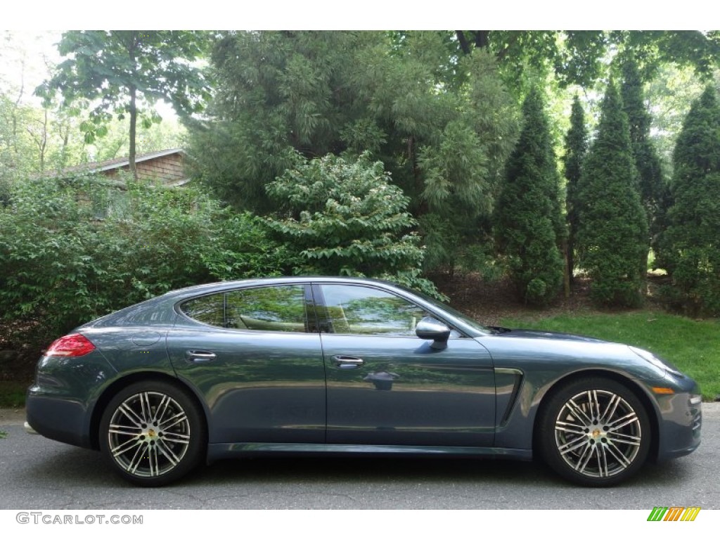 2015 Panamera  - Yachting Blue Metallic / Luxor Beige photo #8