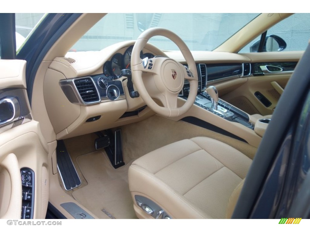 2015 Panamera  - Yachting Blue Metallic / Luxor Beige photo #12