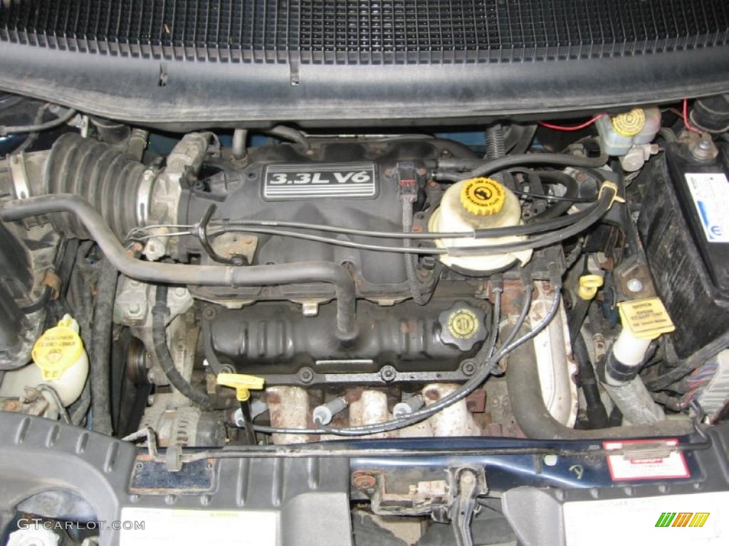 2003 Caravan SE - Patriot Blue Pearl / Sandstone photo #21