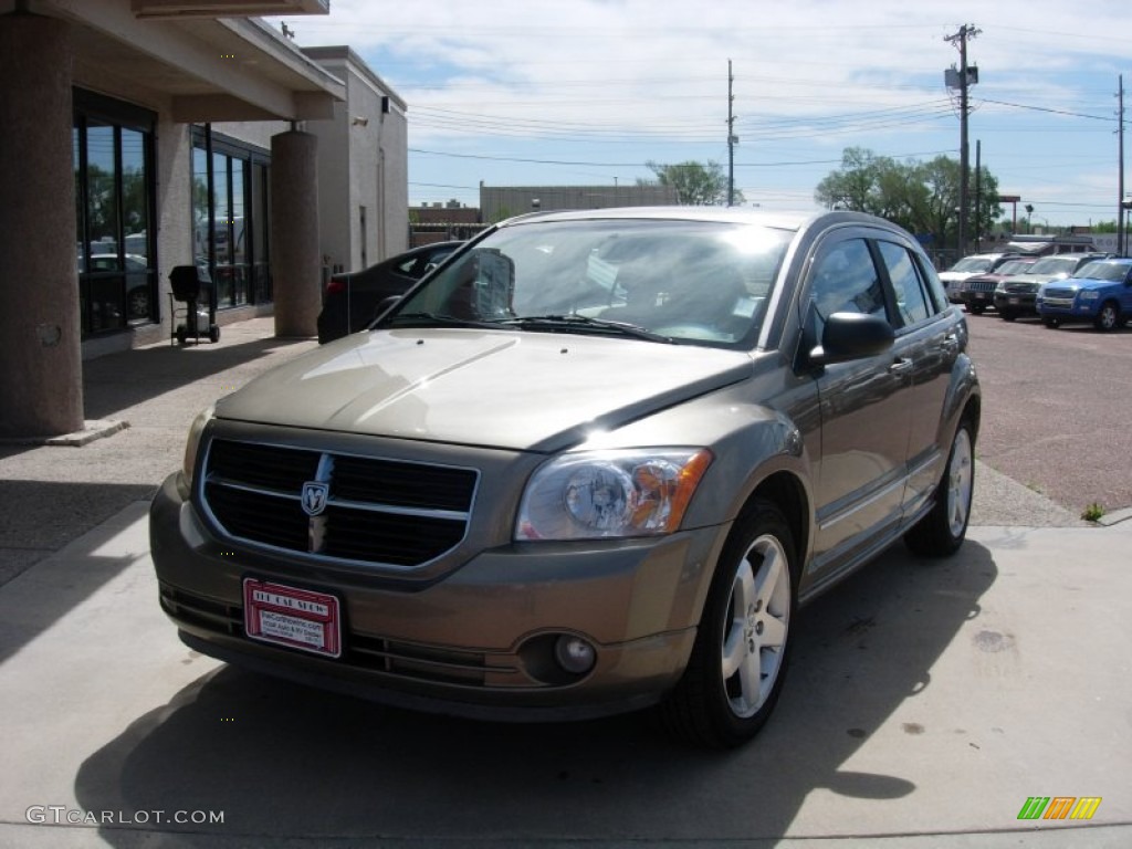 2007 Caliber R/T AWD - Light Khaki Metallic / Pastel Pebble Beige photo #13