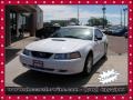 2001 Oxford White Ford Mustang V6 Coupe  photo #1