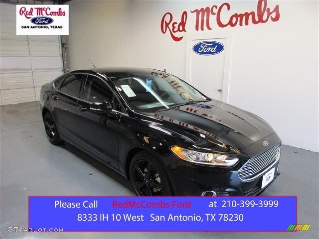 2016 Shadow Black Ford Fusion Se 104409339 Gtcarlot Com