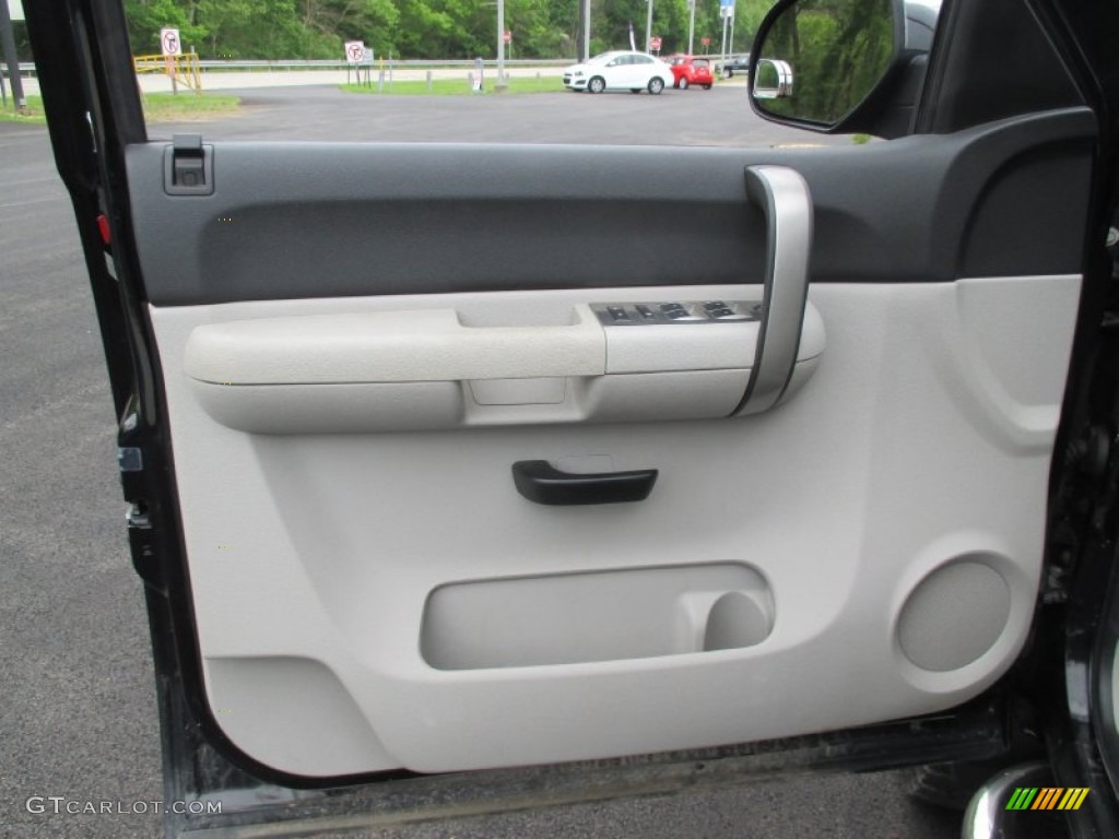 2008 Silverado 2500HD LT Extended Cab 4x4 - Black / Ebony Black/Light Titanium photo #20