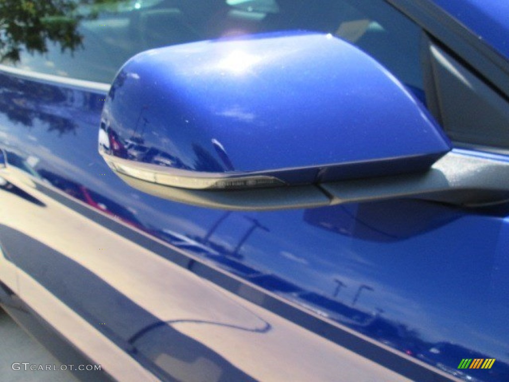 2015 Mustang GT Premium Coupe - Deep Impact Blue Metallic / Ebony photo #5