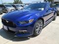 2015 Deep Impact Blue Metallic Ford Mustang GT Premium Coupe  photo #8
