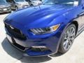 2015 Deep Impact Blue Metallic Ford Mustang GT Premium Coupe  photo #9