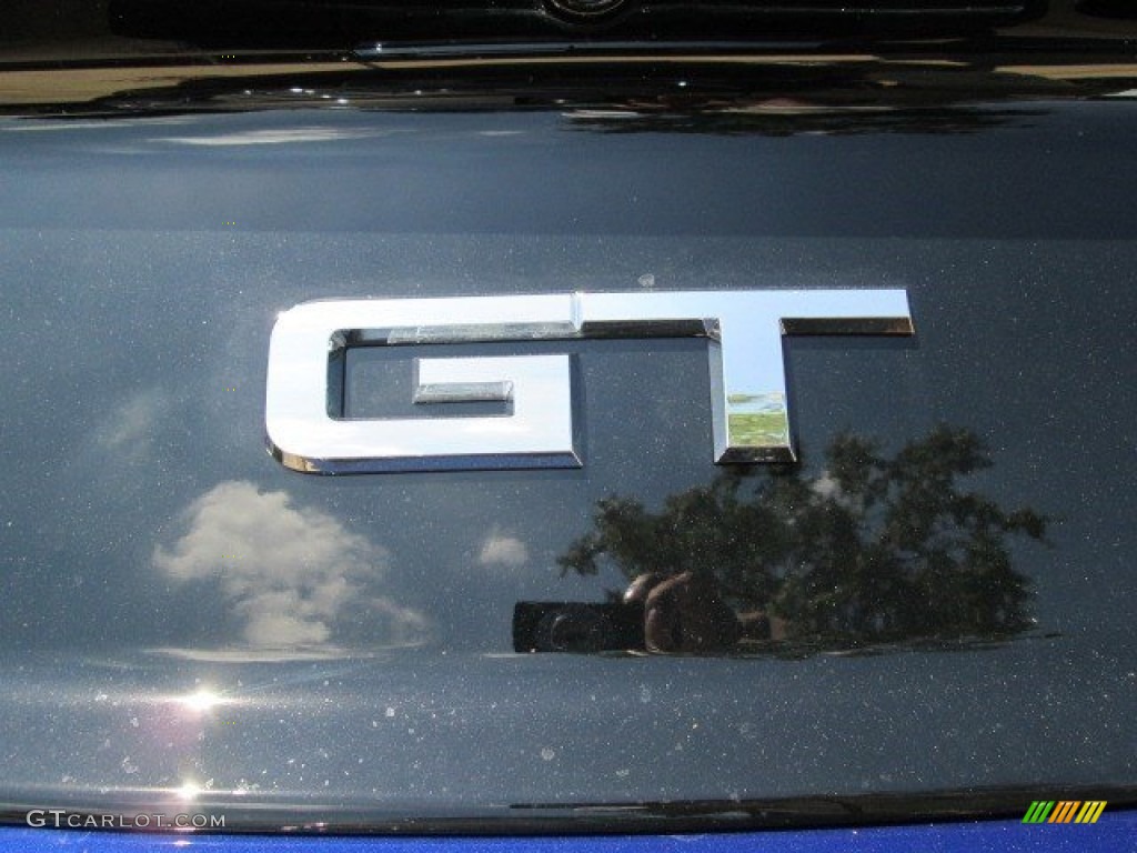 2015 Mustang GT Premium Coupe - Deep Impact Blue Metallic / Ebony photo #13
