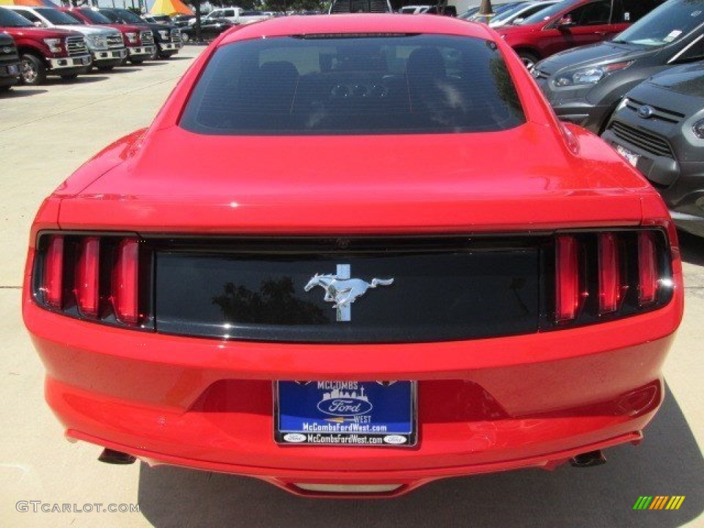 2015 Mustang V6 Coupe - Race Red / Ebony photo #9