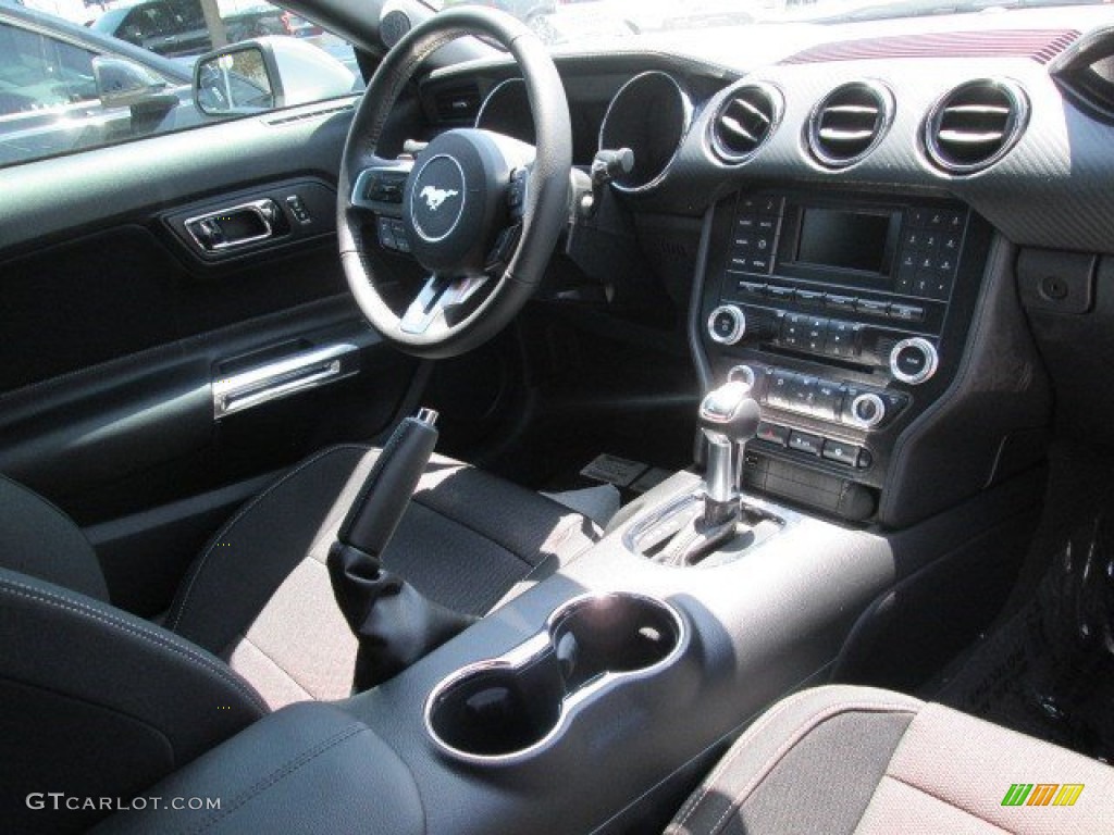 2015 Mustang V6 Coupe - Oxford White / Ebony photo #14