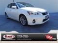 Starfire White Pearl 2011 Lexus CT 200h Hybrid Premium