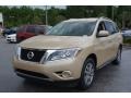 2013 Desert Sand Nissan Pathfinder SV 4x4  photo #2