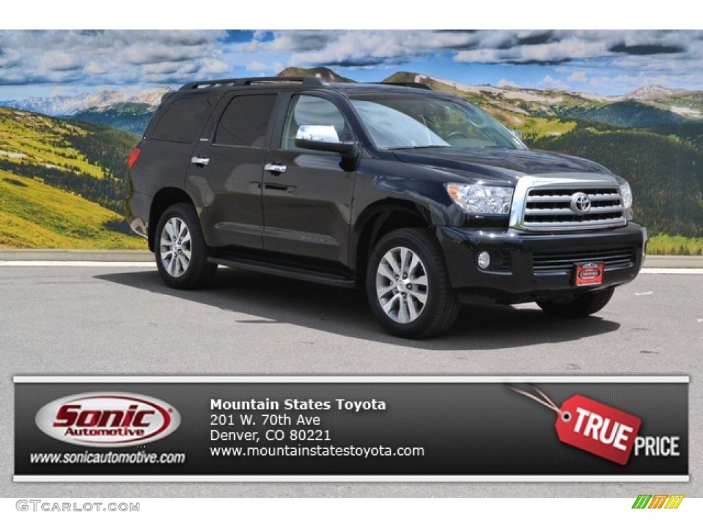 Black Toyota Sequoia