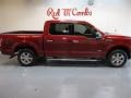 2015 Ruby Red Metallic Ford F150 XLT SuperCrew  photo #9