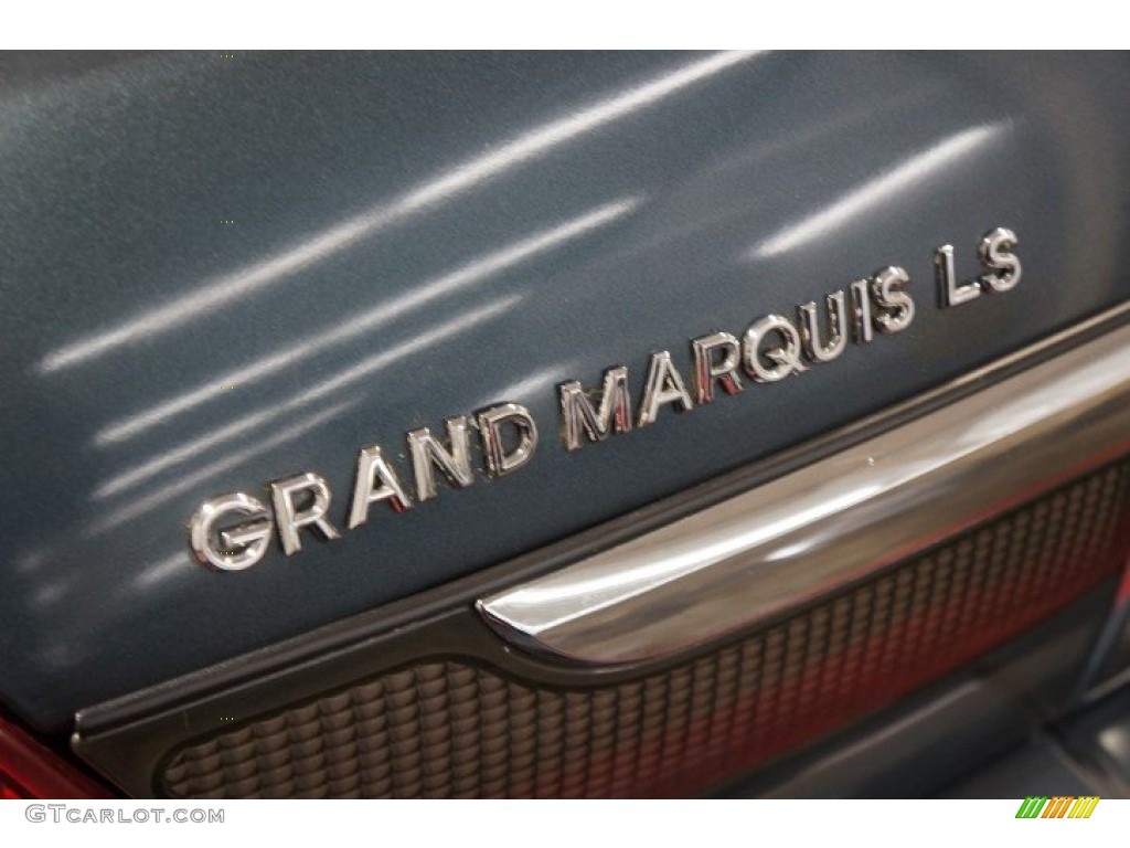 2007 Grand Marquis LS - Norsea Blue Metallic / Light Camel photo #78