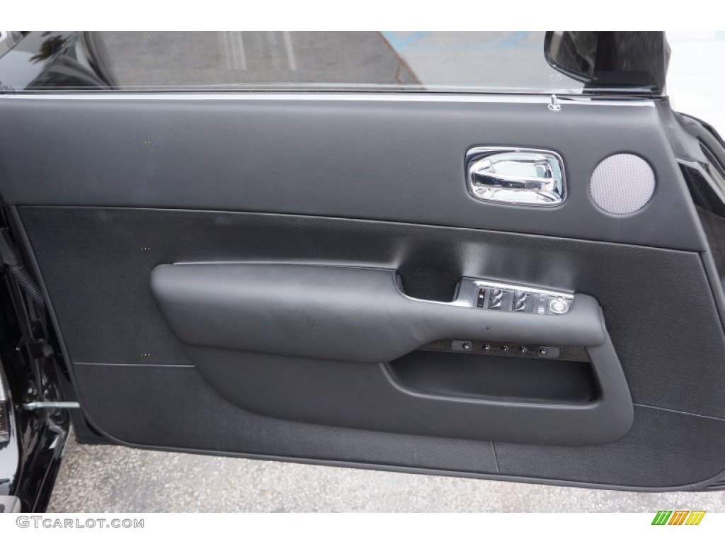 2015 Rolls-Royce Wraith Standard Wraith Model Black Door Panel Photo #104429858