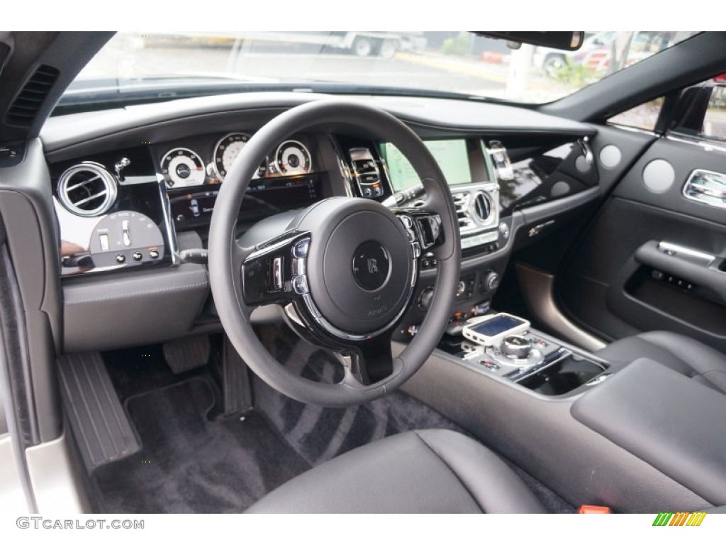 Black Interior 2015 Rolls-Royce Wraith Standard Wraith Model Photo #104429912