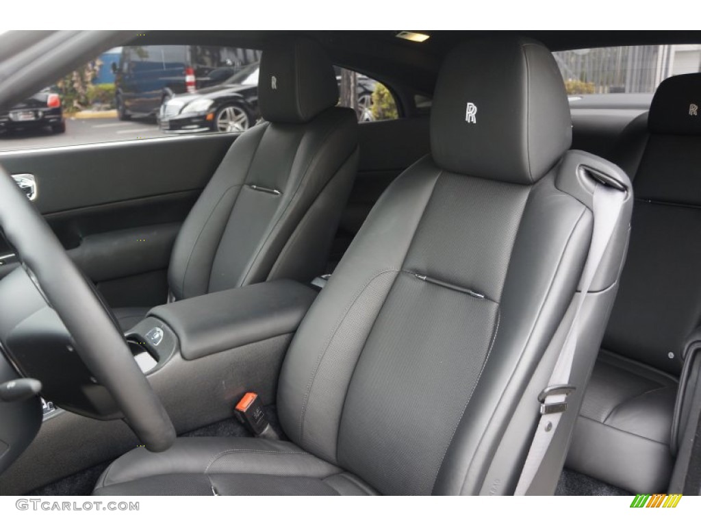 Black Interior 2015 Rolls-Royce Wraith Standard Wraith Model Photo #104429960
