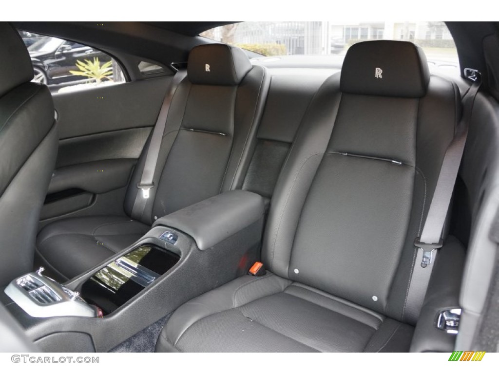 2015 Rolls-Royce Wraith Standard Wraith Model Rear Seat Photo #104430038