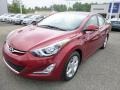 2016 Red Hyundai Elantra Value Edition  photo #8