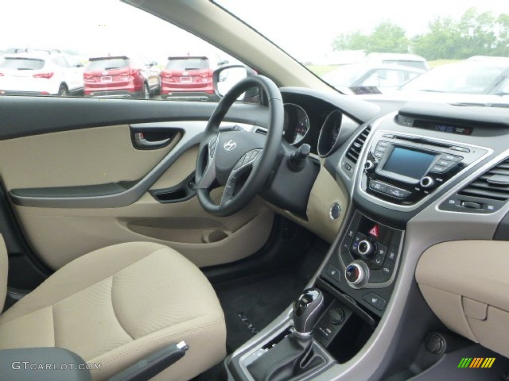 2016 Elantra Value Edition - Red / Beige photo #12