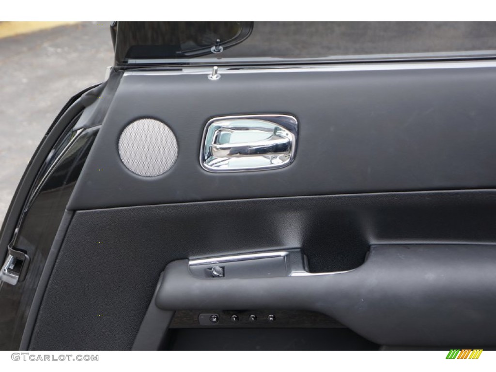 2015 Rolls-Royce Wraith Standard Wraith Model Black Door Panel Photo #104430122
