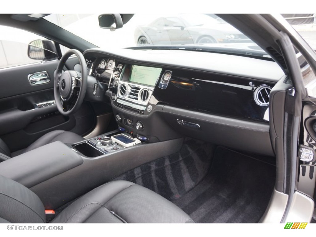 2015 Rolls-Royce Wraith Standard Wraith Model Black Dashboard Photo #104430138