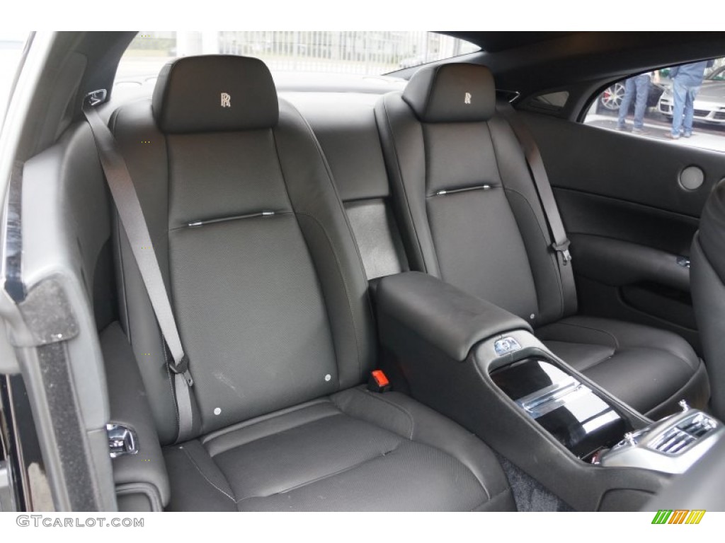 2015 Rolls-Royce Wraith Standard Wraith Model Rear Seat Photo #104430206