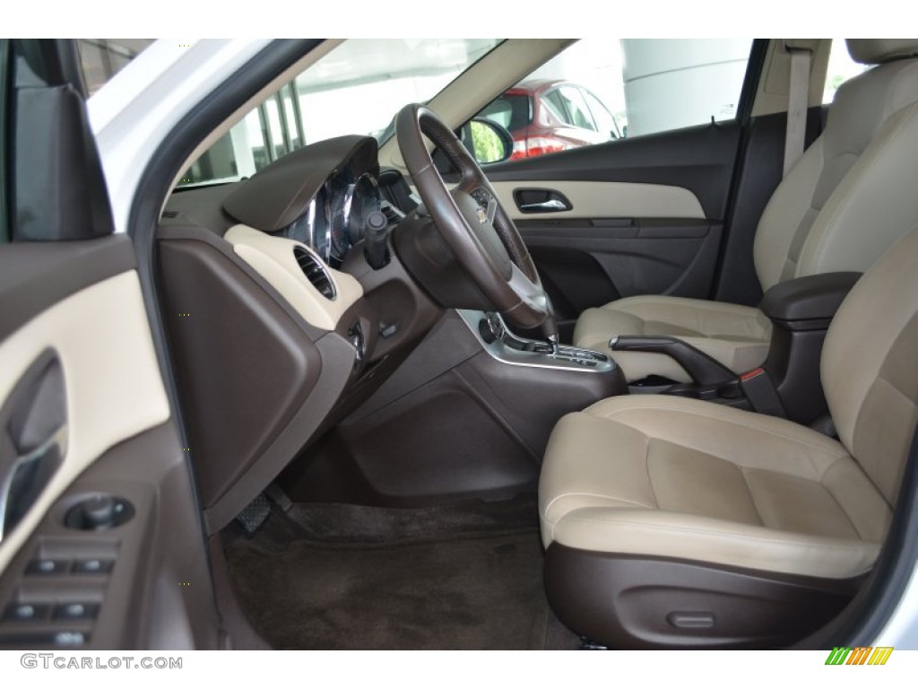 2013 Cruze LTZ - Summit White / Cocoa/Light Neutral photo #10