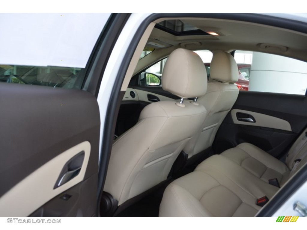 2013 Cruze LTZ - Summit White / Cocoa/Light Neutral photo #13