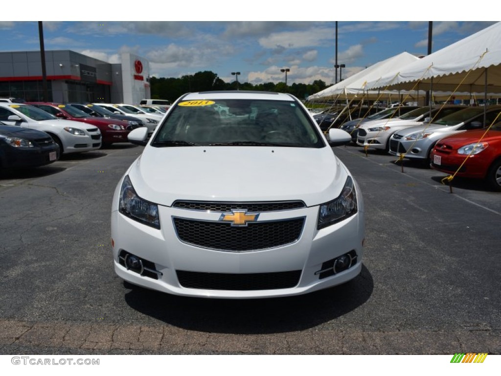 2013 Cruze LTZ - Summit White / Cocoa/Light Neutral photo #34