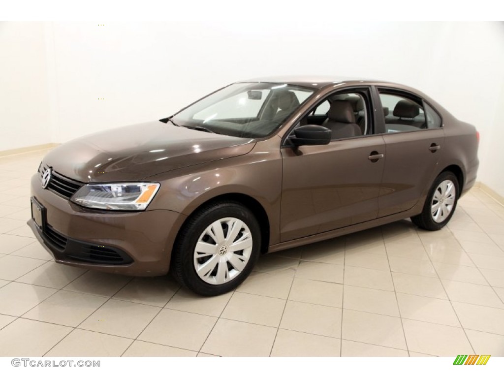 Toffee Brown Metallic 2013 Volkswagen Jetta S Sedan Exterior Photo #104430972
