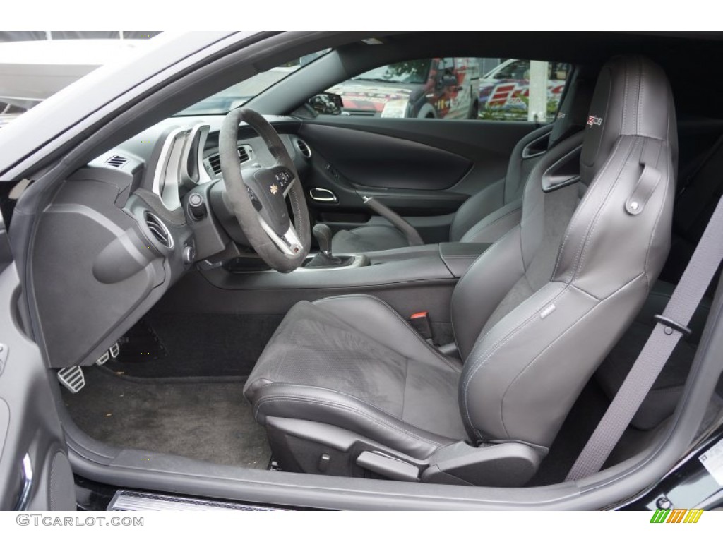 Black Interior 2014 Chevrolet Camaro Z/28 Coupe Photo #104430983
