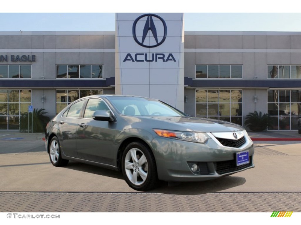 2009 TSX Sedan - Polished Metal Metallic / Taupe photo #1