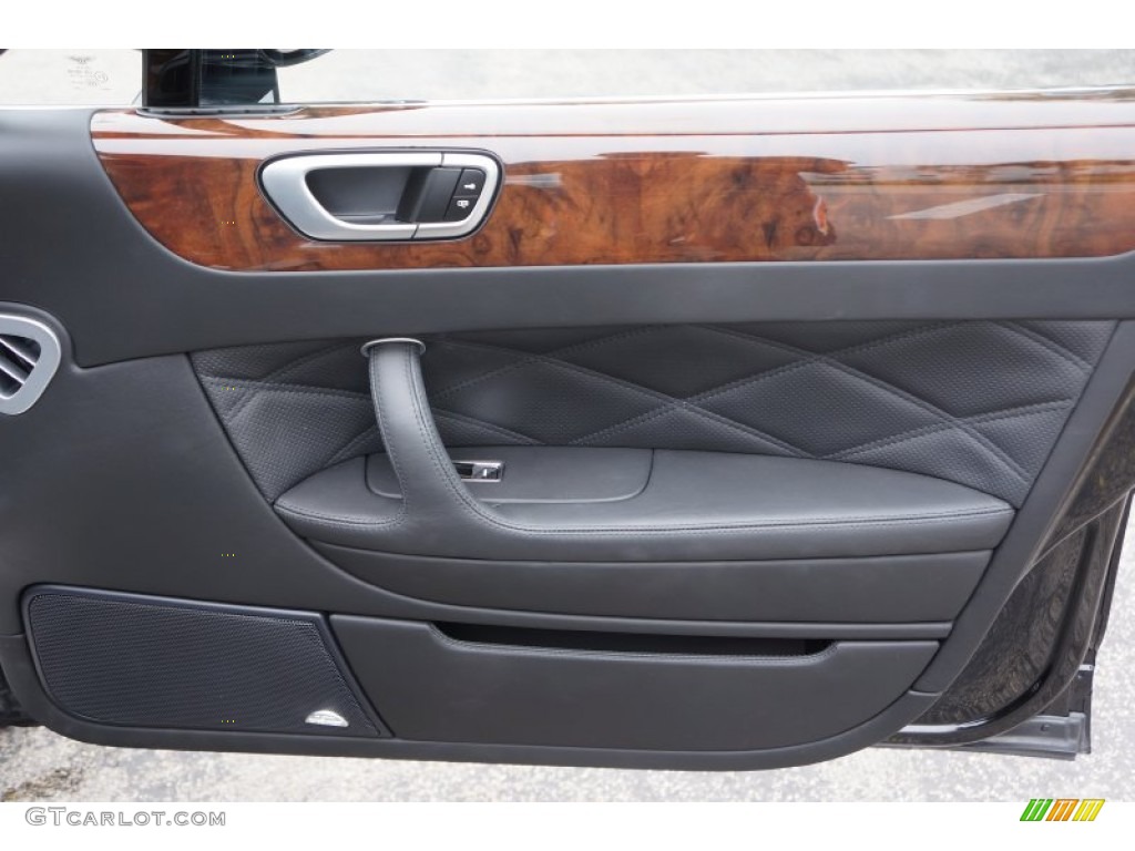 2009 Bentley Continental Flying Spur Speed Beluga Door Panel Photo #104432219