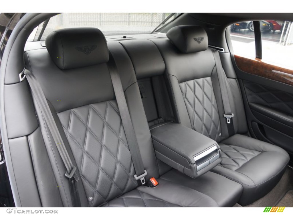 2009 Bentley Continental Flying Spur Speed Rear Seat Photos