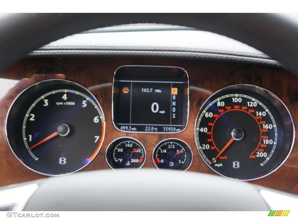 2009 Bentley Continental Flying Spur Speed Gauges Photo #104432573