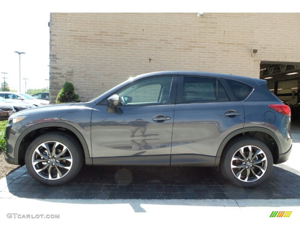 Meteor Gray Mica 2016 Mazda CX-5 Grand Touring AWD Exterior Photo #104433110