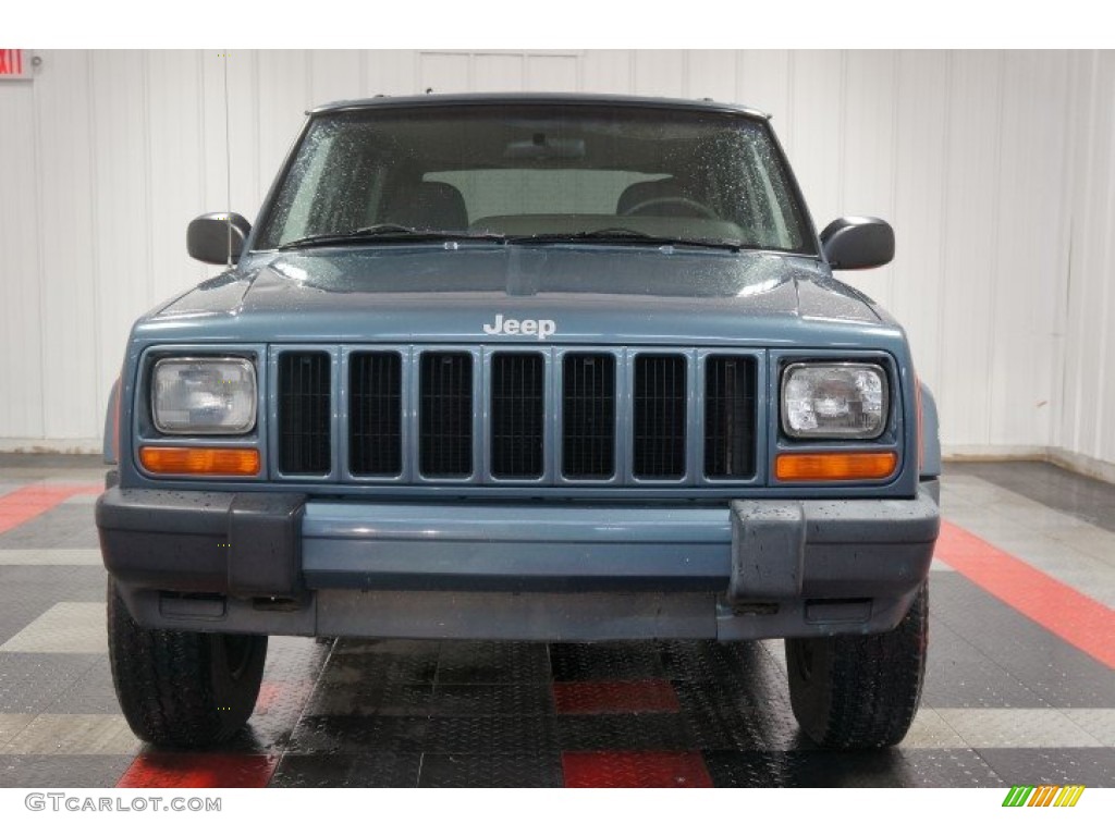 1999 Cherokee Sport 4x4 - Gunmetal Pearl / Agate photo #4