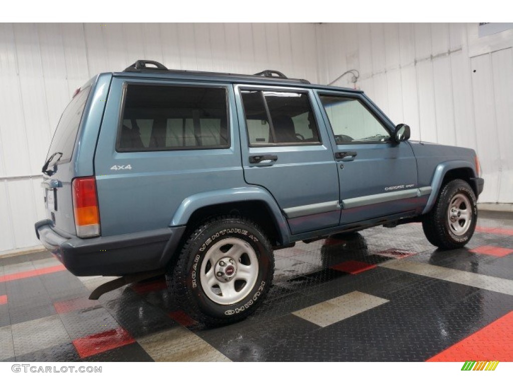 1999 Cherokee Sport 4x4 - Gunmetal Pearl / Agate photo #7