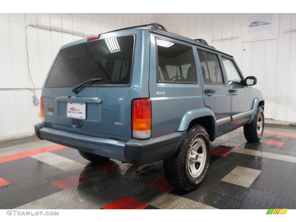 1999 Cherokee Sport 4x4 - Gunmetal Pearl / Agate photo #8
